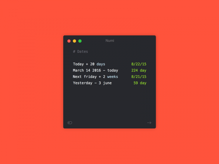 Beautiful calculator app for Mac