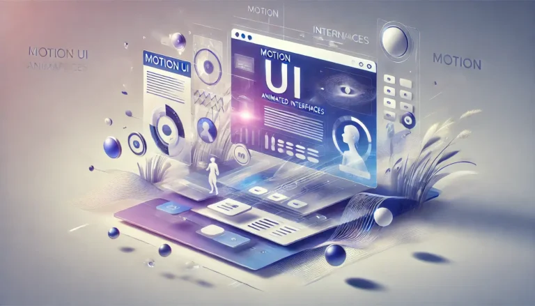 Building Motion UI and Animated Interfaces Using JavaScript Frameworks